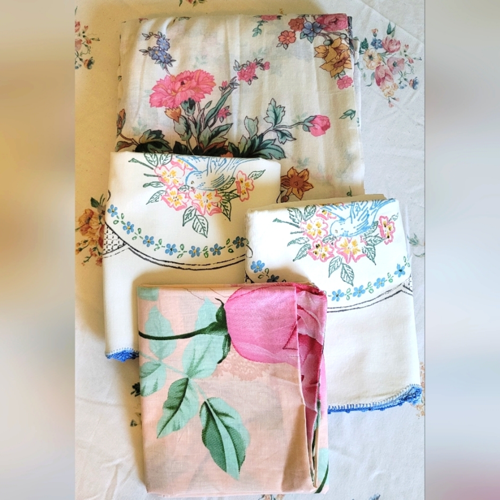 VINTAGE Full/Double Sz 5pc Bedding Curation - Picture 11 of 16
